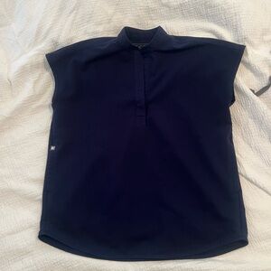 Figs navy Rafaela oversized top XXS